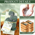 24 Sets Mini Eucalyptus Handmade Soaps Wedding Soap Bulk Party Gifts Baby Shower Gifts for Guest with Thank You Cards