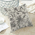 Spring Floral Birds Pillow Covers Set of 2, 18 x 18 Inch Black and White Chinoiserie Flowers Outdoor Decorative Cushion