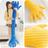 Cute Palm Pillow, Simulation Palm Plush Pillow, Soft Sofa Bed Pillow for Funny Bedroom Decoration (31.4in, Blue)