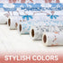 RAY STAR Shelf Liner, Non Adhesive Pink Orange Floral Printed Kitchen Cabinet Liner, Strong Grip Non Slip