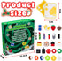 Aodomis 24PCS 3D Printed Fidget Toys, Sensory Toys for Kids with Autism ADHD, Classroom Treasure Box & Calm Down Corner