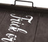 Elegant Designs Trick or Treat Decorative Wood Serving Tray - 15.50" x 12" Black Wash with Handles