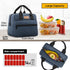 HOMESPON Insulated Lunch Bag - Cooler Lunch Tote for Work, Picnic, for Women and Men (Navy)