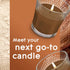 Glade Candle Jar Air Freshener, Cashmere Woods, 3.4 Oz