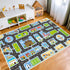 4'x6' 4'x6') Kids Carpet Car Rug Play Mat, Road Rug for Kids, City Life Educational Rugs with Non-Slip Road Traffic Rug