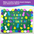 130 2-Sided Pieces Eggs, Baby Chicks & Bunny Punch Out Paper Cutouts for Easter Decorations, US Made Card Stock cutouts