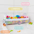 3 4 Comfylife Large Bath Toy Organizer Compartment Bath Toy Holder for Bathtub & Shower Quick-Dry Mesh with Strong