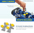 R0714400, 4-Pack, MX6, MX6 MX8, MX8 Zodiac Genuine Parts Cyclonic Srubbing Brushes Replace Dirty or Worn Brushes