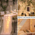 suddus 33ft 100 LED Outdoor String Lights, Warm White Fairy Lights Battery Operated with Remote for Bedroom, Dorm,