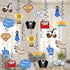Tifeson Father's Day Decorations, 36 PCS Hanging Swirls for Father's Birthday Party Decor