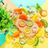 24 12 Set Cindeer Pcs Fake Lemon Slices Blocks and Pcs Fake Ice Cubes - Artificial Lemon Lime Slice and Acrylic Ice