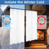 50 Inches 80 Inches DriftAway Soundproof Thermal Insulated Quilted Curtain Liners for Bedroom Sound Barrier Blackout
