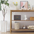 GRANNY SAYS Toilet Paper Storage, Bathroom Organizer for 6 Mage Rolls, Wicker Storage Basket Free Standing, Toilet