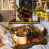 HOBAYS 20 Pack 7ft 20 Fairy Lights Battery Operated LED Mini String Lights Twinkle Lights Silver Wire Firefly Starry