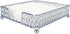 Home Basics Chrome Plated Steel Infinity Collection Flat Napkin Holder Organizing Stand, Elegant Design, Silver Chrome