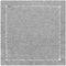 Grelucgo Set of 4 Handcrafted Dark Gray Cocktail Napkins, Double-Hemstitched (12 x 12 Inches)