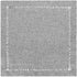Grelucgo Set of 4 Handcrafted Dark Gray Cocktail Napkins, Double-Hemstitched (12 x 12 Inches)