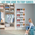 2 70 Closet 35 Windyun Pcs Large over The Door Shoe Organizer Hanging Shoe Rack for Holder Black Mesh Pockets Back