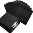Sanwuta 8 Pcs Anti Tarnish Silver Storage Bags, Jewelry Protector Pouches (Black, 5.9 x 5.9 Inch)