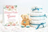 Gihyan Set, Games(1 50 Decor(A02) Baby Shower Game Diaper Cake Standing Sign + Finding Cards), Floral Find How Many