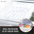BINO Plastic Storage Bins, Medium - Shallow | THE HANDLER COLLECTION | Multipurpose Organizer for Kitchen Pantry, Clear