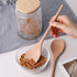 HANSGO 6PCS Long Handle Wooden Cooking Spoons, 14 Inch Large Tasting Spoons