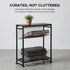 2 1 Dulcii Small Side Table for Small Spaces - Slim End Table with Magazine Holder - in Design Narrow End Table Living