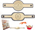 Sharmila 2Pcs Oval and Round Silicone Bread Sling for Dutch Oven, Non-Stick Baking Mat, Sourdough Supplies