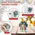 weallbuy 12 Packs Set, Building Blocks Valentines Party Favor for Kids, Valentines for Kids Classroom, Birthday Advent