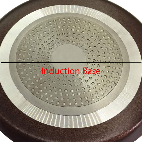 Nonstick Dosa Tawa Aluminium Dosa Pan Cookware Pan Induction Base Griddle Dosa Tawa Indian Style Cookware pan Compatible Flat Tava Non-Stick Dosa Tava Cookware All Purpose Dosa Tawa(280mm) by SHRIYA