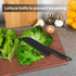 11 Nylon Knife for Nonstick Bakeware, Large Plastic Kitchen Knife with Serrated Edges, Black 2 Pack
