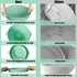 9in Bread Proofing Basket, Silicone Sourdough Baking Bowl with Liner, Thick Foldable Reusable Handmade Supplies (Light