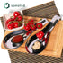 Large Stainless Steel Spoon Rest, Metal Ladle Rest Utensil for Kitchen Counter, Stylish Silver Spoon Holder