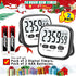 Digital Kitchen Timer for Cooking, Countdown Timer for Kids, Classroom, Egg Timer, Stopwatch - Pack of 2