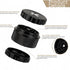3-Piece, 3") Xtreme Spice Grinder Features Side Knurls for Superior Grip, Jam-Free Sharp Teeth, Quick Twist Closure |