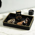 ZHEM Countertop| Perfume Tray Valet Tray Night Stand Bedside Organizer| Perfume Organizer Catchall| Perfume Trays