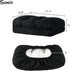 Set 2 Sunlit Bar Stool Covers - of Rectangle Bar Stool Seat Covers, Soft and Cushioned Bar Chair Covers, Easy