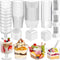LifeIdeas 430 Pack Mini Dessert Cups with Lids and Spoons, Shooters Cups