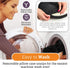 Aeris Memory Foam Travel Pillow for Airplanes - Best Neck Pillow for Long Flights with Carry Bag, Ear Plugs, Eye Mask