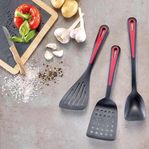 Westmark Germany Non-Stick Thermoplastic Spatula, 11.8-inch, Red/Black