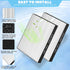 FZ-A80HFU Replacement Filter for Sharp Air Purifier FP-A80HFU, True HEPA Filter 2-Pack