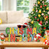 Summer Roowest Metal Christmas in July Sign Tabletop Decor Christmas Table Centerpiece Tropical Tiered Tray Decoration