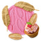 Pink Silicone Feather Candy Molds for Clay Crafting, Fondant, Chocolate & Cake Decorating