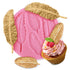 Pink Silicone Feather Candy Molds for Clay Crafting, Fondant, Chocolate & Cake Decorating