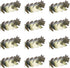 Beistle Foil Roman Laurel Wreaths - 12 Piece, OSFM, Gold
