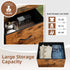 3 Closet Somdot Dresser for Bedroom with Drawers, Storage Organizer Chest of Drawers with Removable Fabric Bins