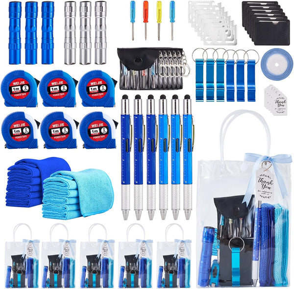 60PCS Baby Shower Prizes for Men 6 Set with Cleaning Cloth Bottle