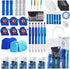 60PCS Baby Shower Prizes for Men 6 Set with Cleaning Cloth Bottle