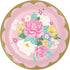 Floral Themed Tea Party Supply Pack Bundle for 8 Guests - Includes Paper Plates & Napkins