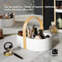 Umbra Bellwood Multipurpose Caddy Organizer with Handle, Desk, Makeup, Kitchen Cabinet Organizer, Natural/White
